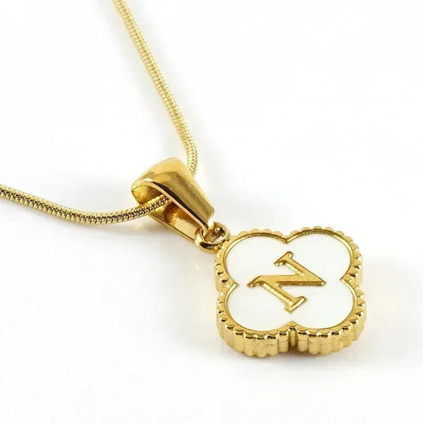 Lucky Clover Stainless Steel Pendant Necklace - Sexikinis Swim - Gifts for You 'n Me
