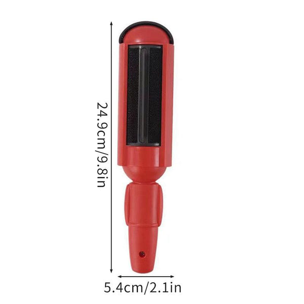 Pet Hair Remover Lint Rollers Brushes Clothes Hairball Remover Brush Dust Sticky Cleaner Fur Clean Pet Hair Tools  Reusable Pet Hair Remover with Self-Cleaning Base Pet Hair Double Sided Brush