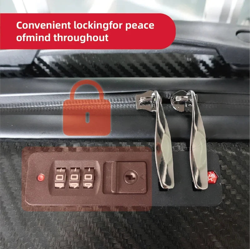 LED Travel EyeSpin Luggage