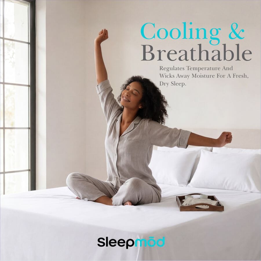Eucalyptus Tensil Sheets – Cooling, Breathable & Hypoallergenic | Luxury Comfort (Shipping fees may apply)