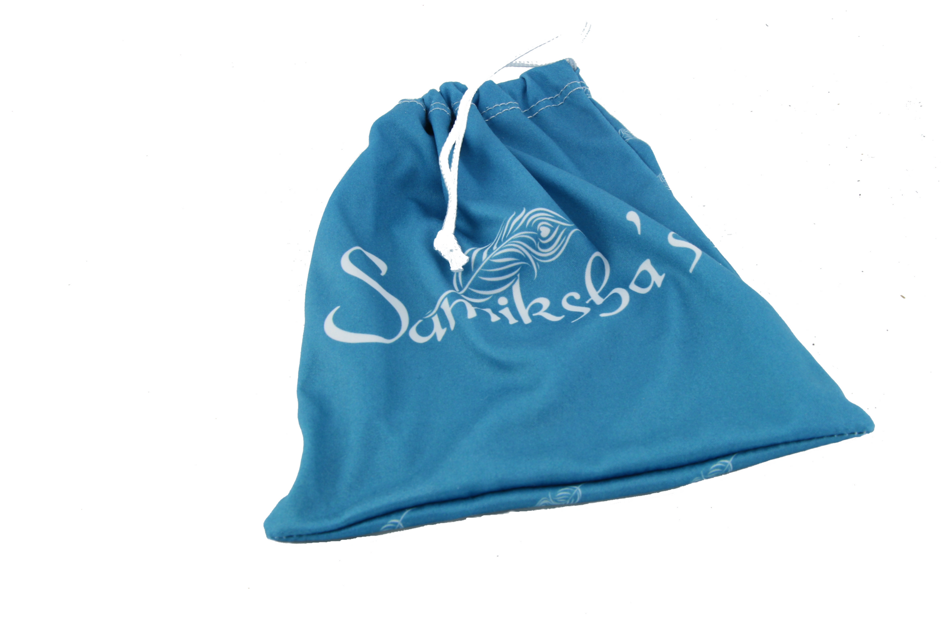 Chandelier design 24K gold plated jewelry set with beautiful zircons - Peacock Blue