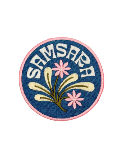 Samsara — Embroidered Iron-On Patch