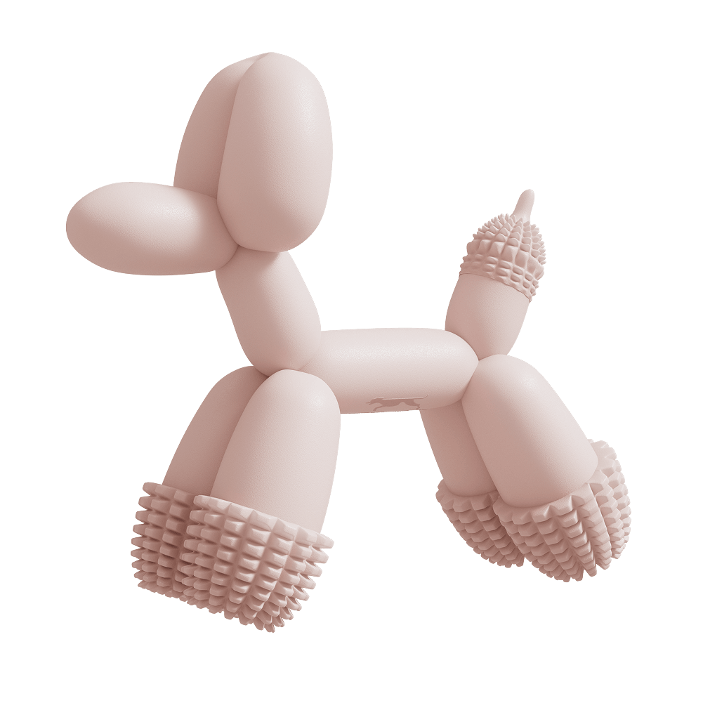 Balloon Dog Toy Pink