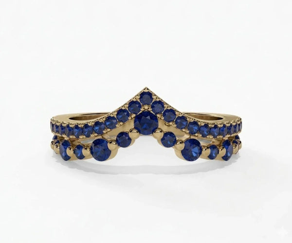 Round Cut Gemstone Ring