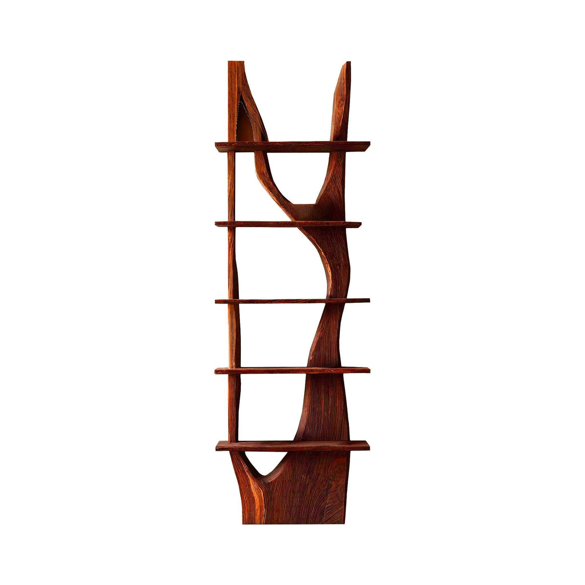 Satori Handcrafted Solid Wood Tea Display Shelf