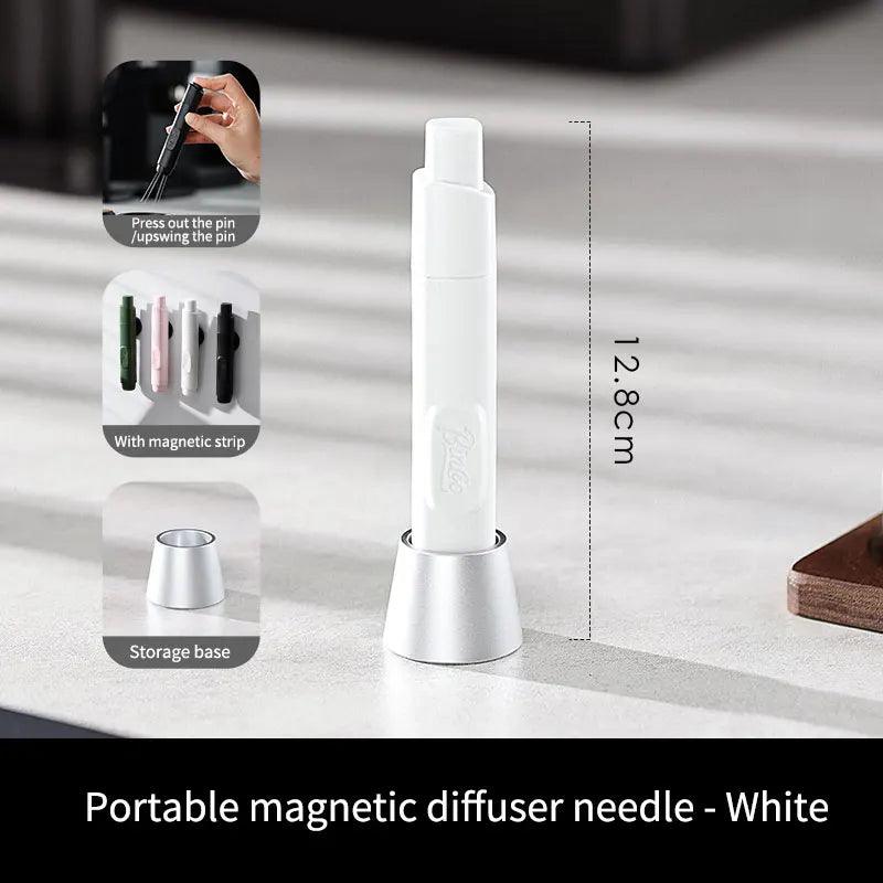 Bincoo Portable Magnetic WDT Tool, Mini Stainless Steel Telescopic Needle for Professional Coffee Grounds Preparation Anywhere