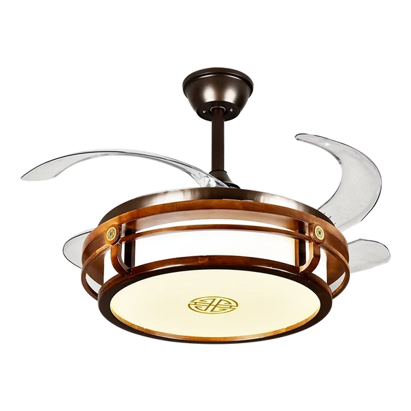 DecorBites™ LED Fan Lights with Remote Control, Modern Eco-Friendly Design, Sustainable Metal Body Decorbites