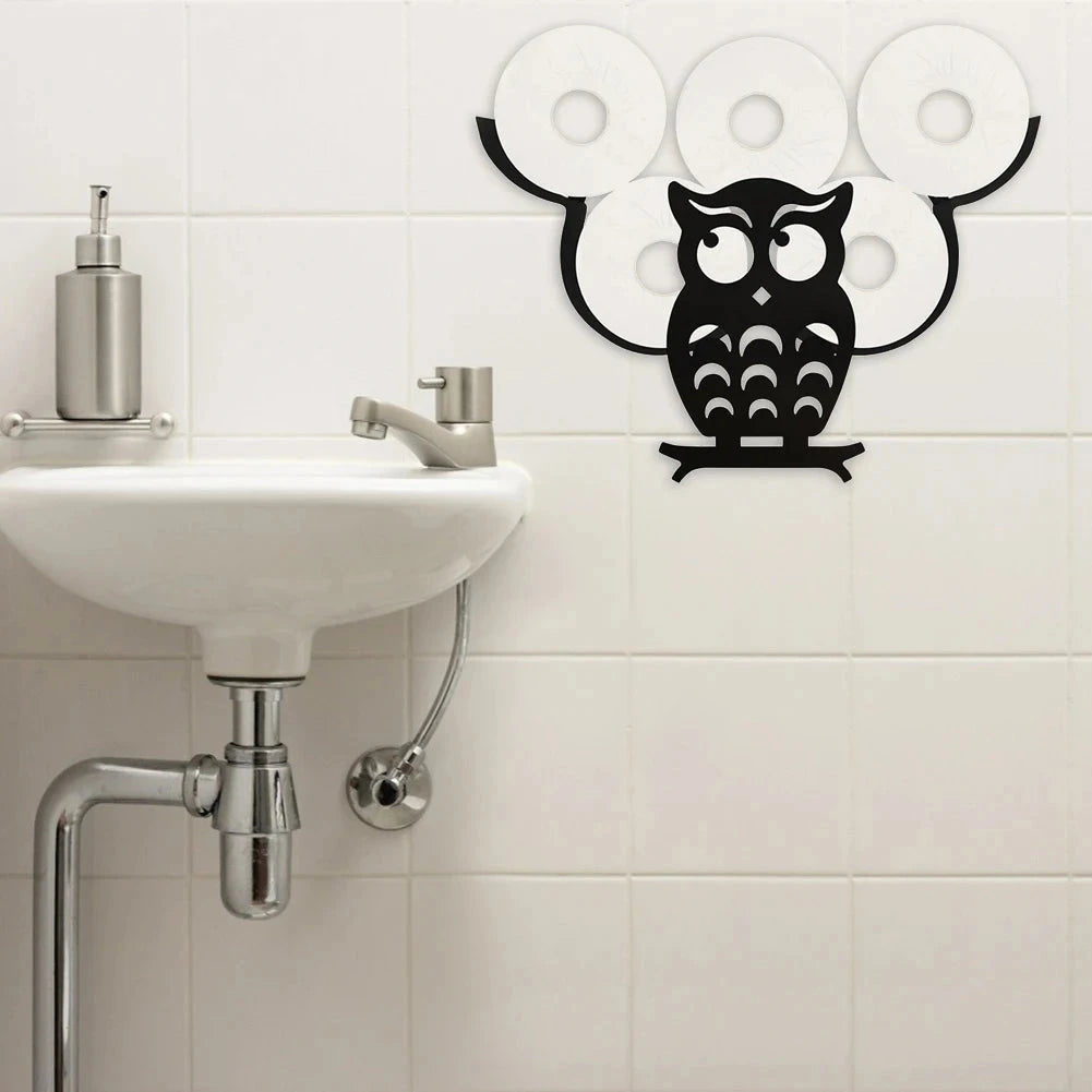 Animal Style Toilet Paper Tissue Storage Rack Decoration Bathroom Accessories Gifts for You 'n Me