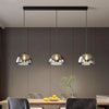 Silver Wabi Sabi LED Chandelier - Black / Warm White