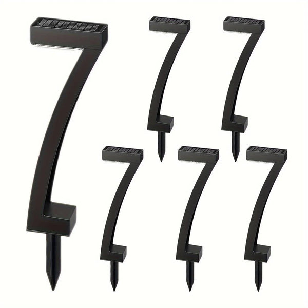 6Pack Bright Solar Outdoor Lights Pathway, 12 Hrs Solar Garden Lights, Auto On/Off for Outside Landscape Path Yard Walkway