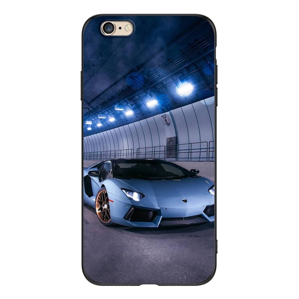 Cute Cover Soft Silicone Print Cars Print Phone Case For Iphone 5s 5 S Se 2016 4.0