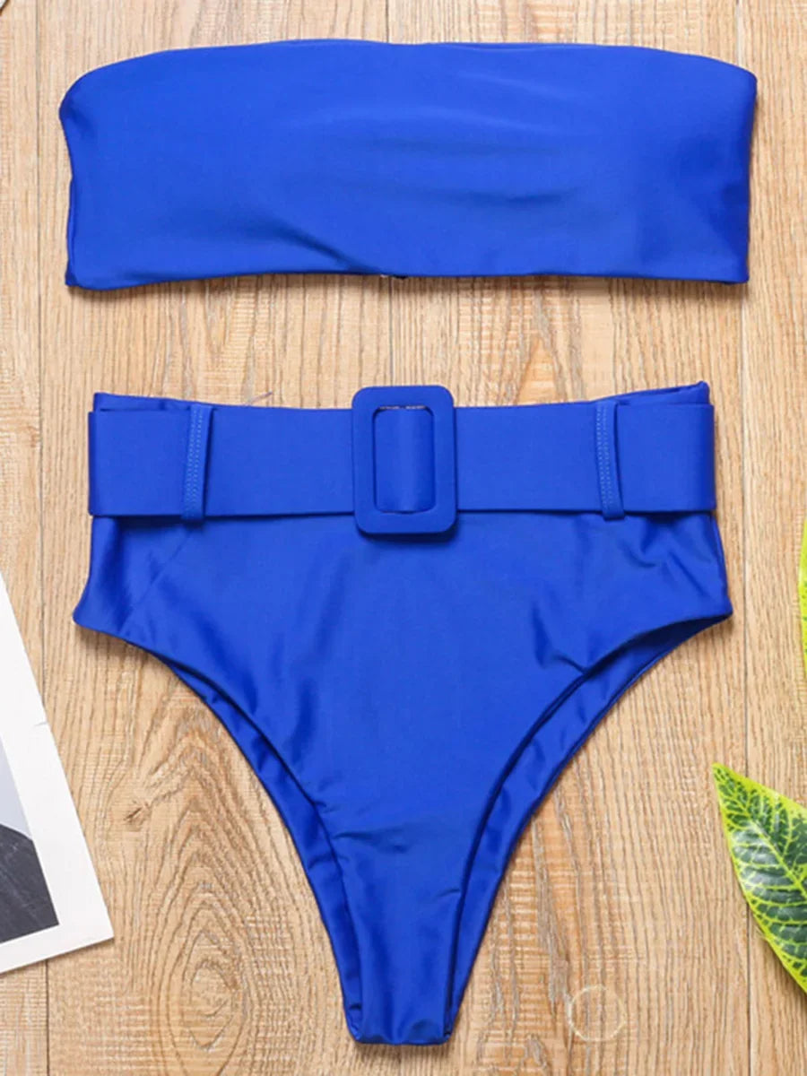 Sally High Waist two piece swimsuit - Sexikinis Swim