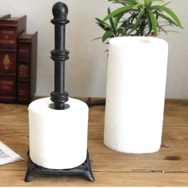 Cast Iron Animal Paper Towel Holder