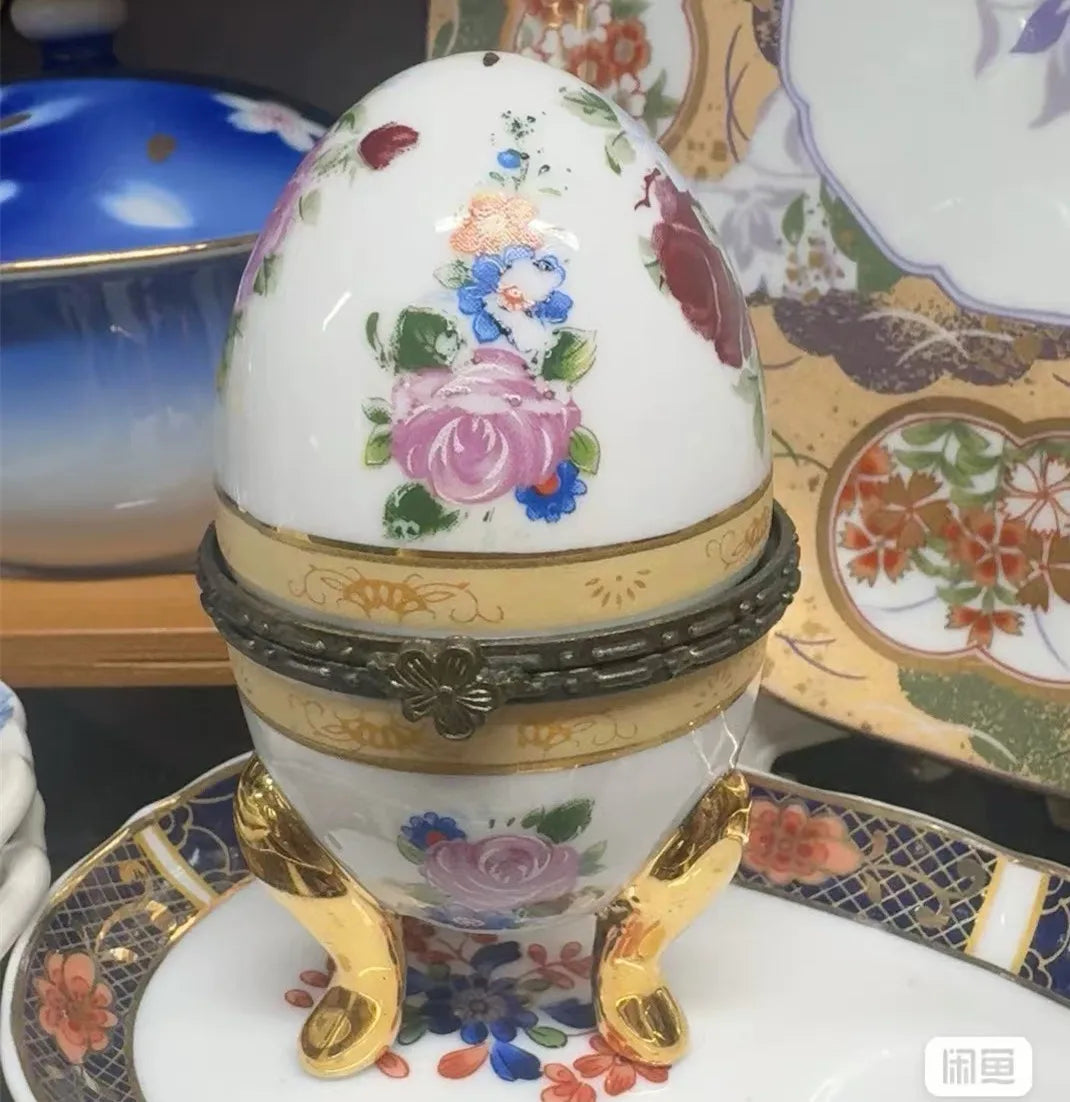 Resin Flower Jewelry Storage Box Vase Flower Basket  Jewelry Case Storage Jewelry Organizer Display Home Decor Ornament