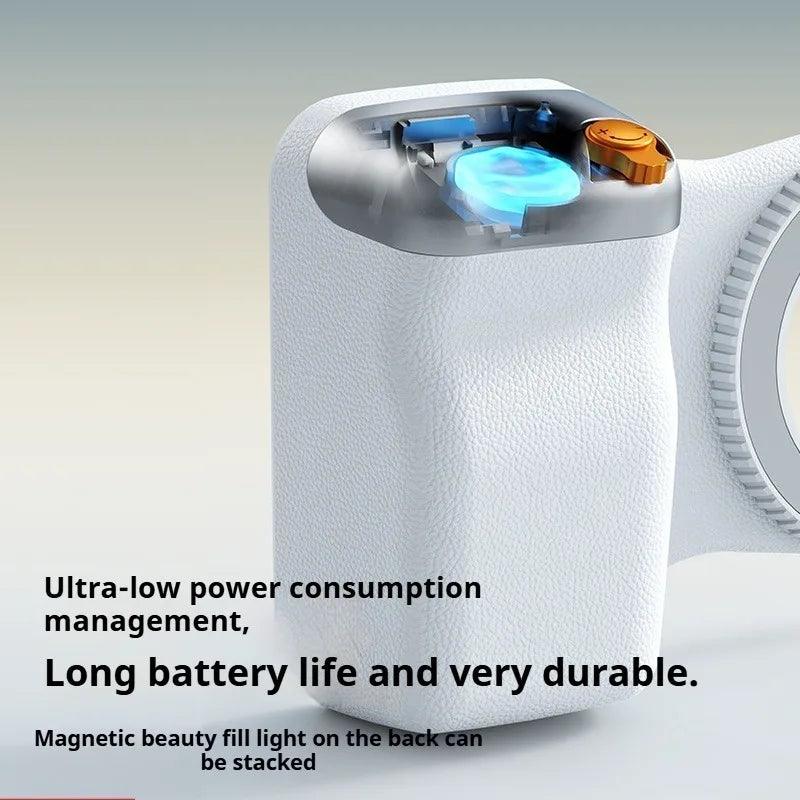 Mobile phone magnetic assistant camera DSLR style suitable for iPhone and Android, comfortable ergonomic grip handle, lightweigh