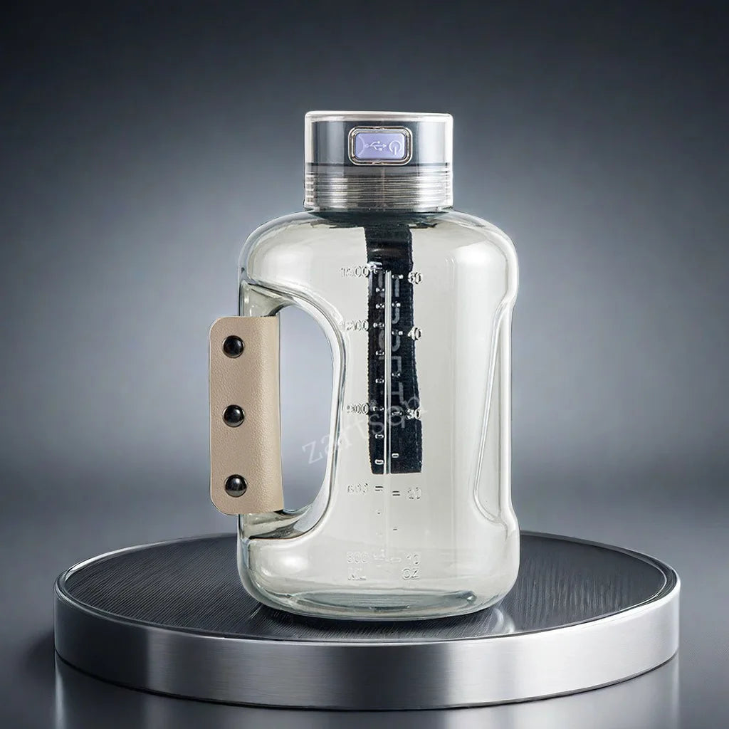 1.5L Hydrogen Water Bottle, Portable Rich Molecular Generator