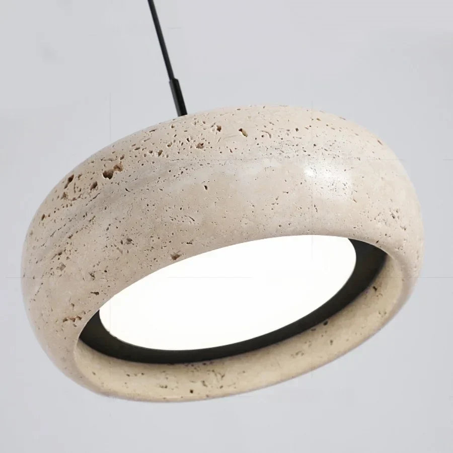 Black Wabi Sabi Pendant