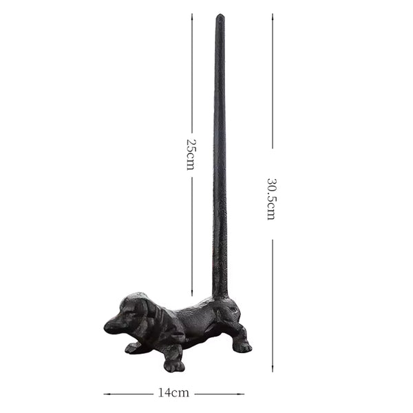 Cast Iron Animal Paper Towel Holder