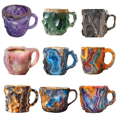 Crystal Coffee Mug - 14 ounces