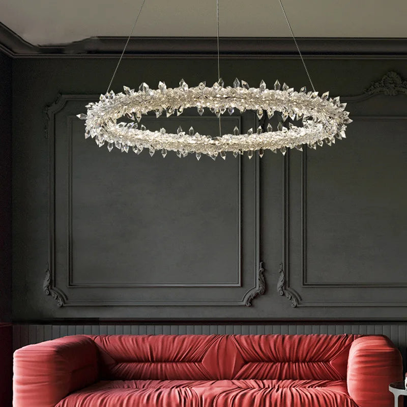 Art Deco Crystal Pendant
