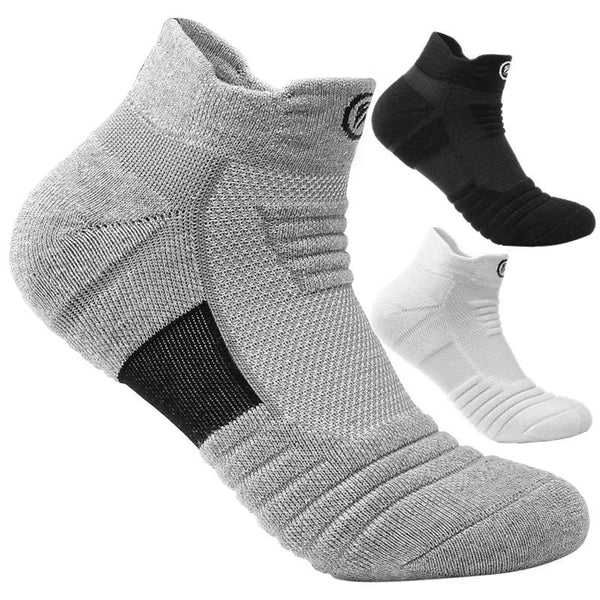 Cushioned Sports Compression Socks for Basketball and Running