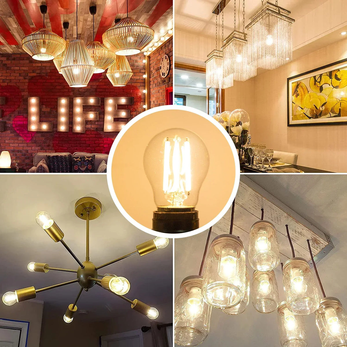 Glass Globe LED Bulb
