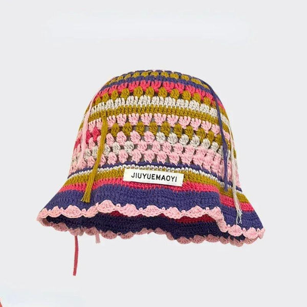 New Crochet Korean Handmade Bucket Hat - Sexikinis Swim - Gifts for You 'n Me