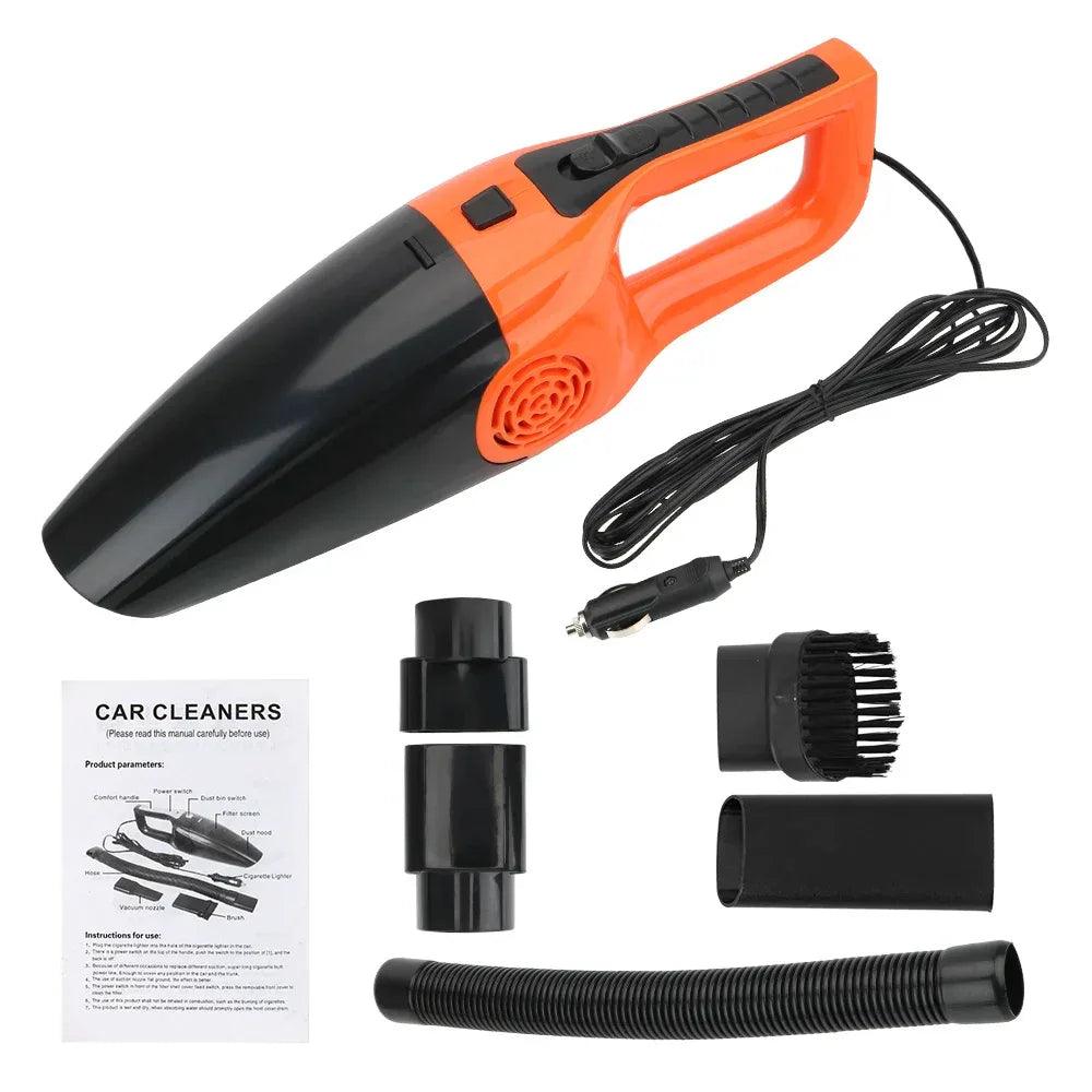 Car Vacuum Cleaner Portable Wet And Dry dual-use Vacuum Cleaner Powerful Handheld Mini Vacuum Cleaners High Suction 12V 120W - Gifts for You 'n Me