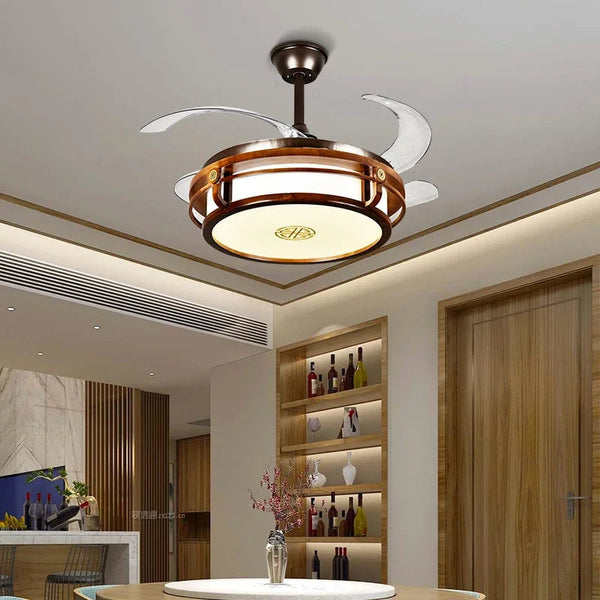 DecorBites™ LED Fan Lights with Remote Control, Modern Eco-Friendly Design, Sustainable Metal Body Decorbites