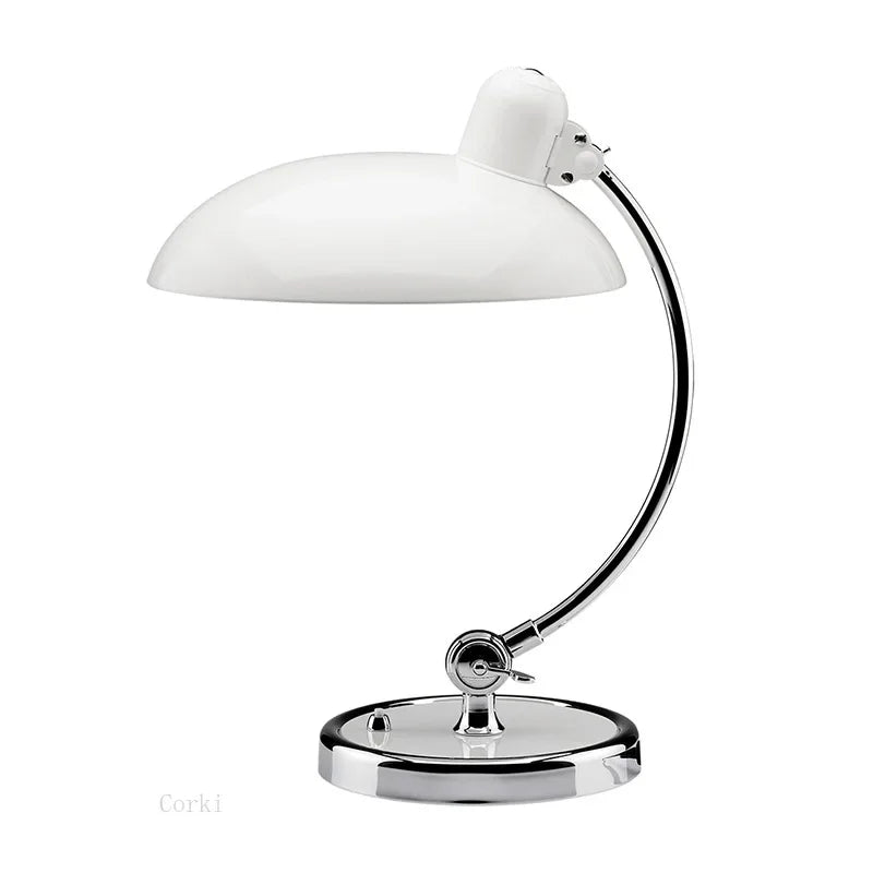 Danish Vintage Swing Arm Desk Lamp Clamp Mount Retro Art Table Light Office