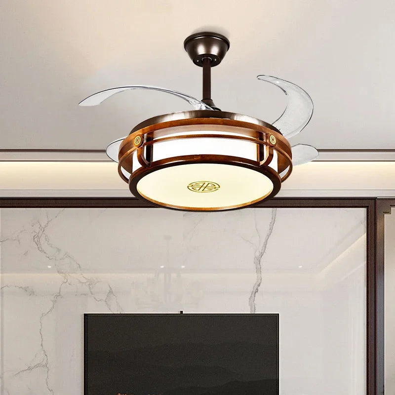 DecorBites™ LED Fan Lights with Remote Control, Modern Eco-Friendly Design, Sustainable Metal Body Decorbites