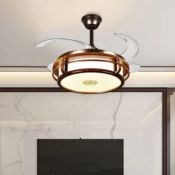 DecorBites™ LED Fan Lights with Remote Control, Modern Eco-Friendly Design, Sustainable Metal Body Decorbites