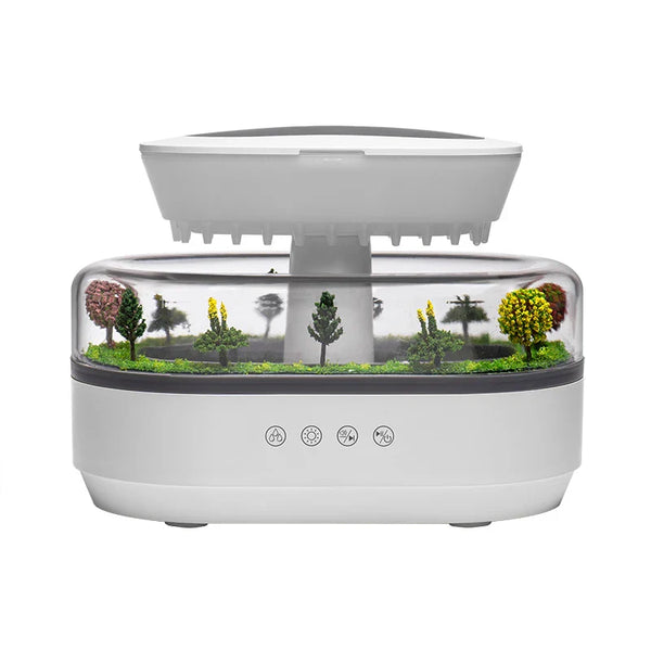Raindrop Wellness Humidifier with LED & White Noise GOODSPHORIA.COM