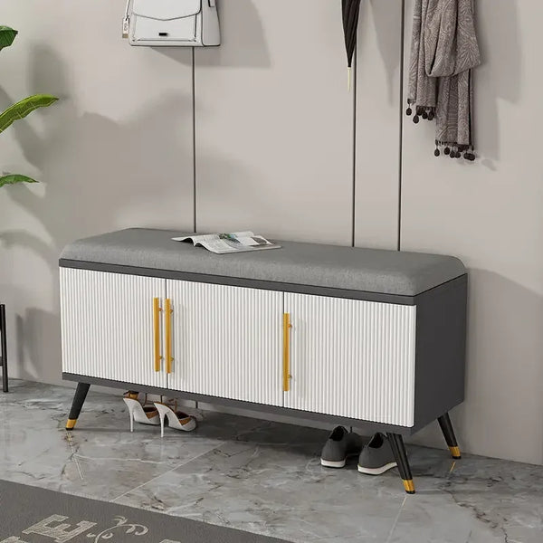 Luxury Wooden Shoe Cabinets Entrance Hall Storage Closet Balcony Bench Corner Shoe Cabinets Organizer Zapatero Hallway Furniture - Gifts for You 'n Me