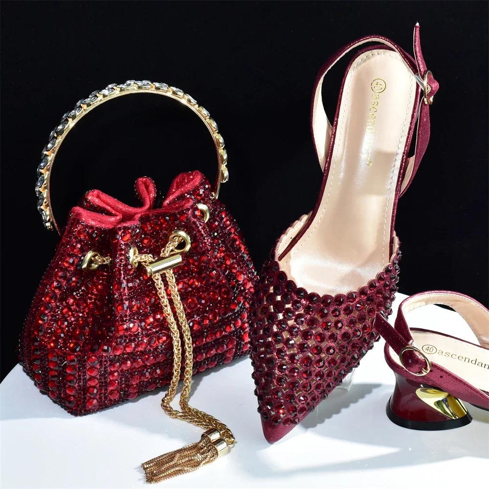 Charming Shoes And Bag Matching Set HAB1-6