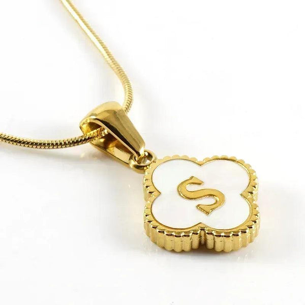 Lucky Clover Stainless Steel Pendant Necklace - Sexikinis Swim - Gifts for You 'n Me