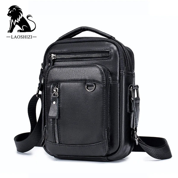 Brand 100% Genuine Leather Men's Shoulder Bags Messenger Bag for Men Crossbody Bags new Small Man Designer Handbag Bolso Male