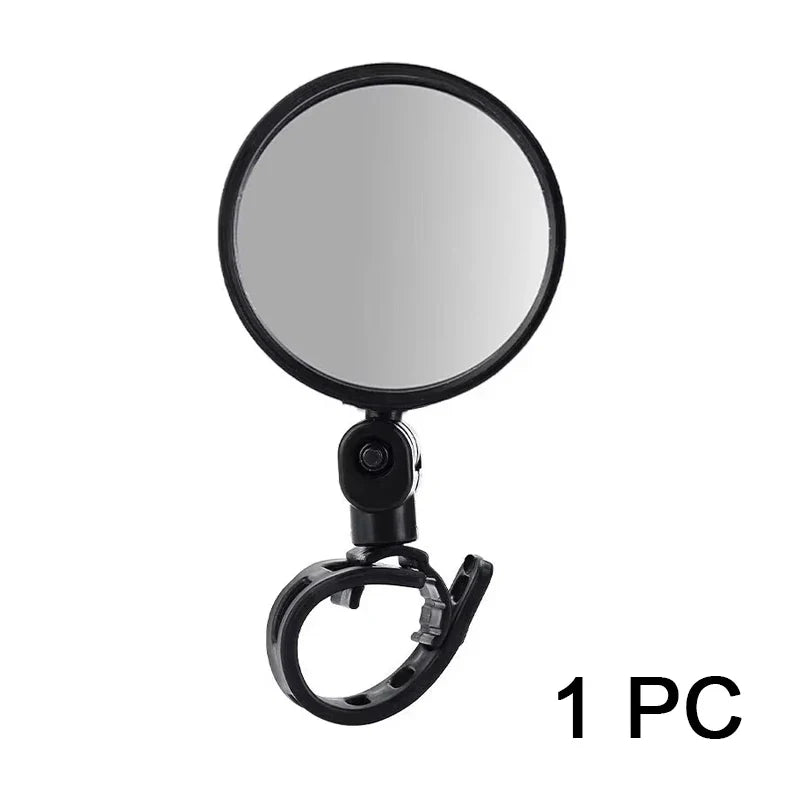 1/2PCS Bicycle Rearview Mirror 360 Degree Adjustable Rotatable Universal Cycling Handlebar Rear View Mirrors for MTB Road Bike