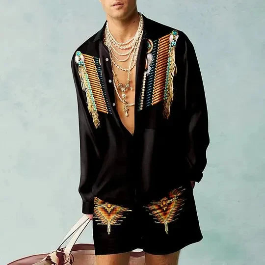 Luxury European Beach shorts set - Sexikinis Swim