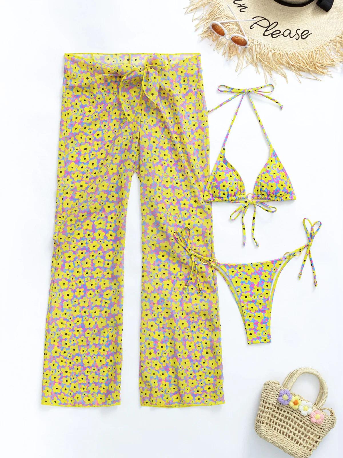 Murex three piece swimsuit - Sexikinis Swim