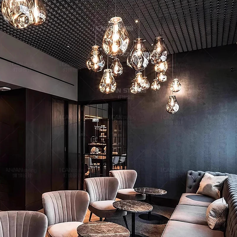 Modern home decor ring led lights pendant light lamps for living room Chandeliers for dining room hanging light indoor lighting