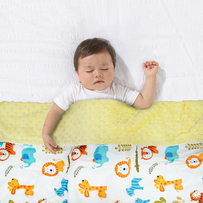 Cotton Baby Swaddle Receiving Blankets - 39.37x29.5inch