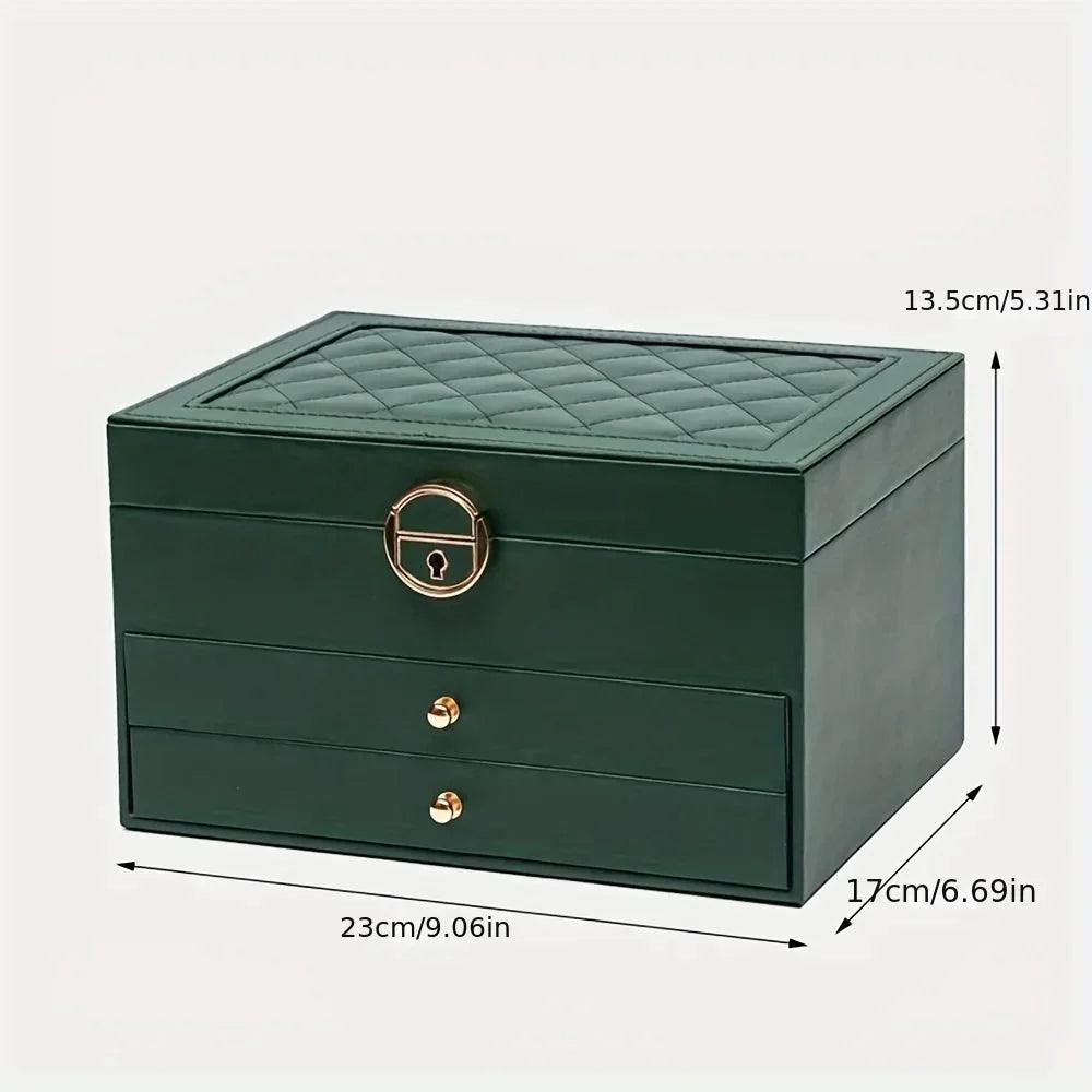 Jewelry Storage Box – Necklace & Earrings Organizer for Gifts