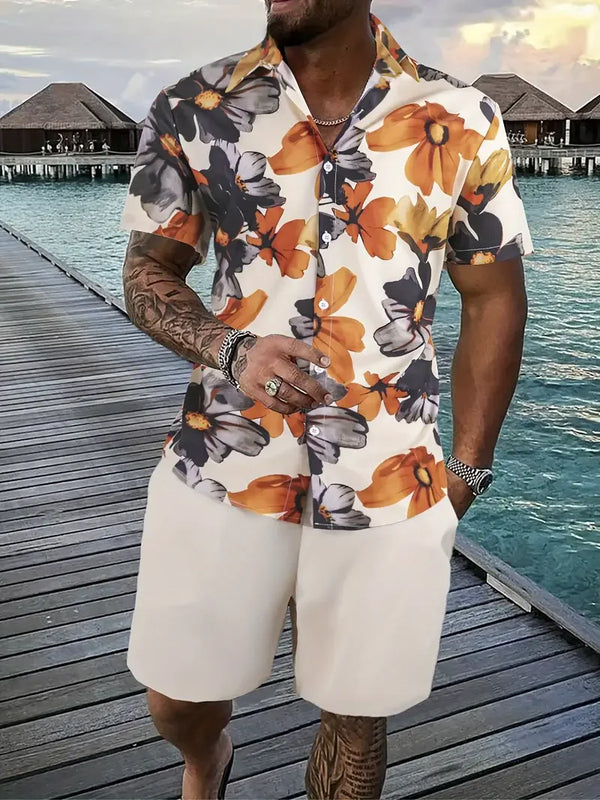 Men streetwear two piece Beach set - Sexikinis Swim