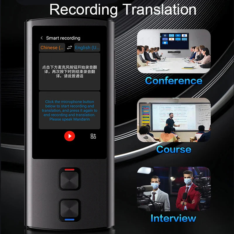 T17 Offline Voice Translator - 130+ Languages Instant Translation GOODSPHORIA.COM
