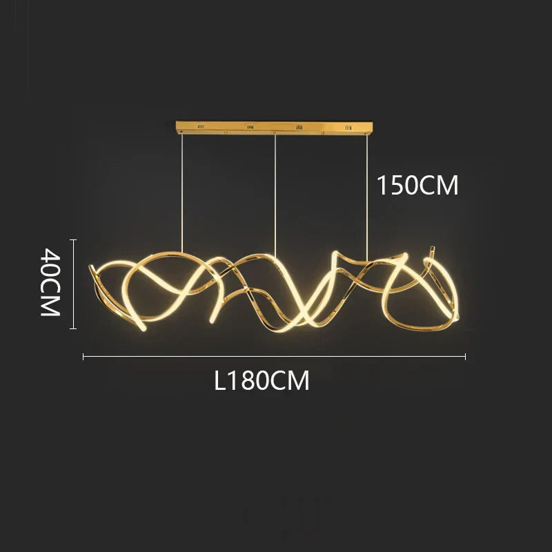 Sleek LED Pendant Lamp