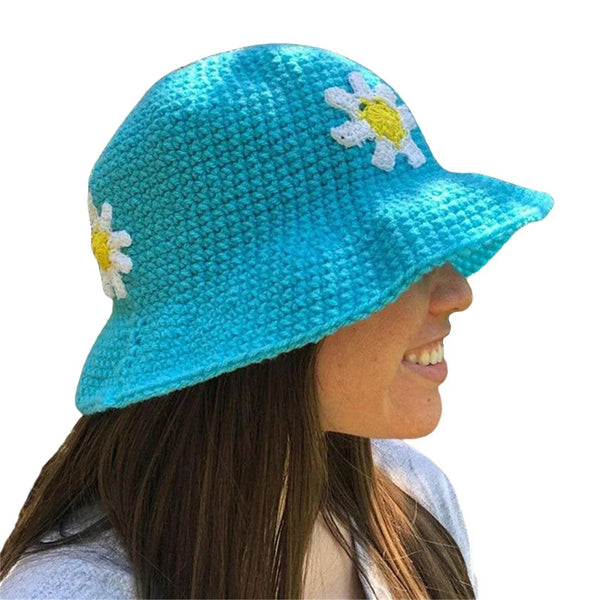 Hollow Knitted Fisherman Hat - Sexikinis Swim - Gifts for You 'n Me