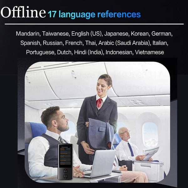 T17 Offline Voice Translator - 130+ Languages Instant Translation GOODSPHORIA.COM