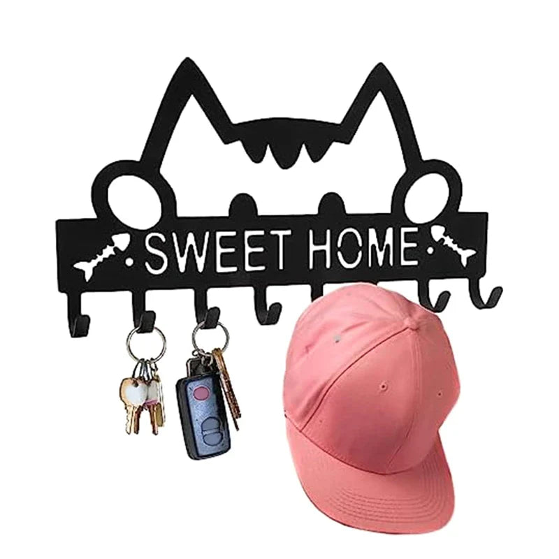 Modern Mounted Rack Small Coat Hook Cute Bathroom Wall Decor For Front Door Entryway