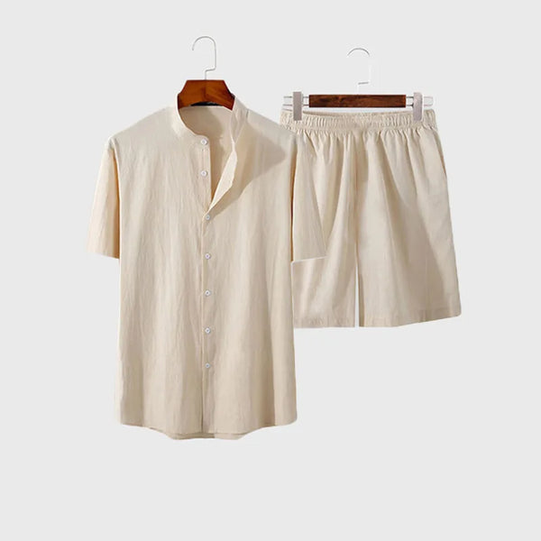 Breathable Hawaiian Men Beach  two piece set - Sexikinis Swim